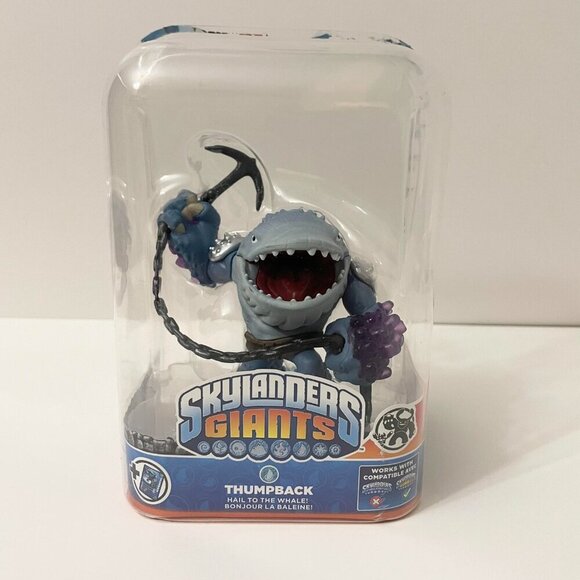 Skylanders Giants Thumbpack Hail to the Whale Action Figure Loose - Picture 3 of 16